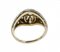 18 Kt Yellow Gold and White Gold Retrò Ring, 1940s 3