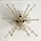 Große österreichische Snowflake Sputnik Deckenlampen von Emil Stejnar für Rupert Nikoll, 1950er, 2er Set 10