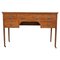 Early 20th Century Mahogany Maple & Co Stamped Desk, 1890s, Image 1