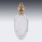 19th Century French 18k Gold Mounted Scent Perfume Bottle, 1890s 4