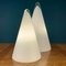 Murano Cone Table Lamps, Italy, 1970s, Set of 2 2