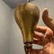 Lámpara colgante italiana vintage de metal, años 60, Imagen 10