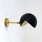 Vintage Wall Light in Brass and Aluminium, 1950s, Image 1