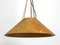 Large Cork Ceiling Lamp by by Willhelm Zanoth and Ingo Maurer for M-Design, 1970s, Image 2