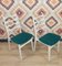 Chaises de Salle à Manger Rembourrées, 1960s, Set de 4 5