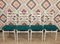 Upholstered Dining Room Chairs, 1960s, Set of 4 1