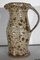 20th Century Glazed Stoneware Pitcher by G. Tiffoche 10