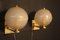 Golden Pulegoso Murano Glass Sconces in the style of Barovier, 1990s, Set of 2 19