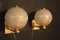 Golden Pulegoso Murano Glass Sconces in the style of Barovier, 1990s, Set of 2, Image 19