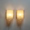 Ice Glass Wall Lights from Doria Leuchten, Germany, 1960s, Set of 2 6