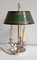 Early 20th Century Empire Style White Metal Hotbed Lamp, 1890s, Image 1