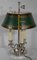Early 20th Century Empire Style White Metal Hotbed Lamp, 1890s 20