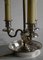 Early 20th Century Empire Style White Metal Hotbed Lamp, 1890s 7