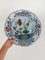 Large Hand-Painted Plate with Italian Oriental Decoration from Faenza, 1940s 3