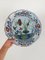 Large Hand-Painted Plate with Italian Oriental Decoration from Faenza, 1940s, Image 3