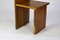 Vintage Brutalist Dining Room Chairs in Wood, Set of 6 2