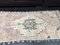 Faded Neutral Wool Hand Knotted Oushak Rug 8