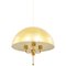 Ceiling Lamp attributed to Hans-Agne Jakobsson, Markaryd, 1960s 1
