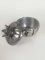 Cubitera en forma de granada bañada en plata de Mauro Manetti, Florence, Italy, años 70, Imagen 10