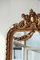 Großer Louis XV Spiegel mit goldenem Holzrahmen & Stuck, 1990er 9