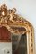 Großer Louis XV Spiegel mit goldenem Holzrahmen & Stuck, 1990er 4