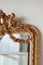 Großer Louis XV Spiegel mit goldenem Holzrahmen & Stuck, 1990er 8