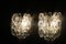 Clear Murano Glass Wall Lights by Angelo Mangiarotti for Vistosi, 1970s, Set of 2, Image 18