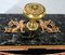 Empire Style Marble and Bronze Clock Set, Late 1800s, Set of 5, Image 41