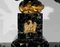 Empire Style Marble and Bronze Clock Set, Late 1800s, Set of 5, Image 10