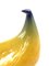 Yellow Ceramic Banana Sculpture from Zanolli Nove Italy, 1970s 6