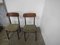 Italian Green Dining Chairs, 1970, Set of 2, Image 3