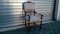 Small 19th Century Oak Throne Chair with Armrests, 1890s, Image 7