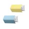 Yellow and Baby Blue Wall Lights by Louis C. Kalff for Philips, 1950s, Set of 2 1