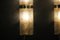 Apliques alargados de cristal de Murano ahumado, años 2000. Juego de 2, Imagen 13