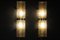 Long Smoked Frosted Murano Glass Sconces, 2000s, Set of 2 14
