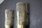 Lange Rauchglas Wandlampen aus Muranoglas, 2000er, 2er Set 18