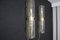 Long Smoked Frosted Murano Glass Sconces, 2000s, Set of 2 15