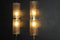 Lange Rauchglas Wandlampen aus Muranoglas, 2000er, 2er Set 9