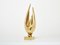 Modernist Gilt Bronze Sculpture Table Lamp from Michel Armand, 1970s, Image 9
