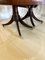 Large Antique George III Mahogany Pillar Dining Table, 1800s 12