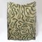 Snakes Recycled Cotton Jacquard Woven Throw by Rosanna Corfe 1