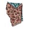 Growth Blush Recycled Cotton Woven Throw by Rosanna Corfe 2