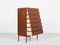 Danish Chest of 7 Drawers in Teak with Oak Foot, 1960s 4
