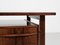 Danish Compact Rosewood Desk with 3 Drawers, 1960s 8