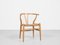 Mid-Century Wishbone Chair attributed to Hans Wegner for Carl Hansen & Son 1