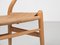 Chaise Wishbone Mid-Century attribuée à Hans Wegner pour Carl Hansen & Son 8