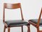 Mid-Century Danish Boomerang Chairs attributed to Alfred Christensen for Slagelse, 1960s, Set of 6 8