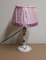 Vintage French Table Lamp with Ceramic Base, 1970s, Image 3