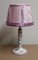 Vintage French Table Lamp with Ceramic Base, 1970s, Image 1