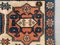 Kleiner türkischer Vintage Kazak Teppich 4